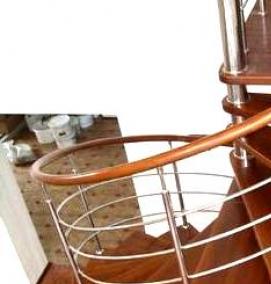 Перила для винтовой лестницы - тип 3