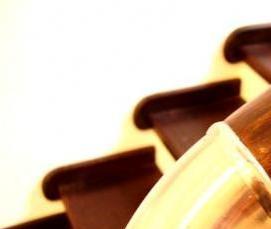 Перила из дуба - модель 3