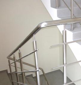 Перила из нержавеющей стали для крыльца - тип 4