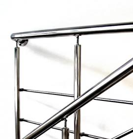 Перила из нержавеющей стали для крыльца - тип 3