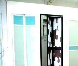 Пластиковая межкомнатная дверь без стекла - модель 3