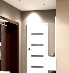 Пластиковые двери купе межкомнатные - тип 1