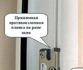 Пластиковые окна без петель - тип 2