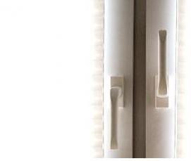 Пластиковые окна с узкой рамой - модель 1