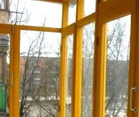 Пластиковые окна с узкой рамой - модель 4