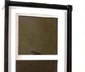 Пластиковые солнечные окна - тип 2