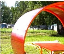 Пластиковые теплицы из поликарбоната - модель 4