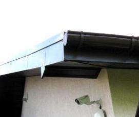 Пластиковые водосточные системы крыш - вариант 1