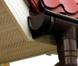 Пластиковые водосточные системы крыш - вариант 3