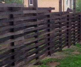 Плетеный   из досок - вариант 2