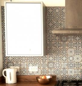 Плитка мозаика для кухни на фартук - модель 2