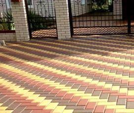 Плитка тротуарная 400 400 - модель 4