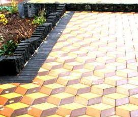 Плитка тротуарная 400 400 - модель 3