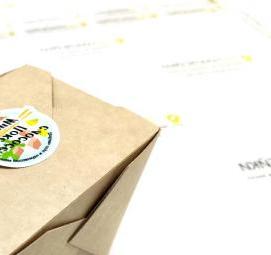 Пломбы наклейки круглые - тип 3