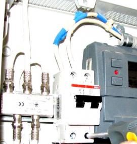 Подключение трансформаторов тока - вариант 1