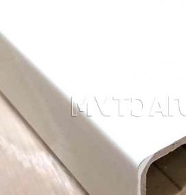 Подоконник пластиковый белый - модель 2