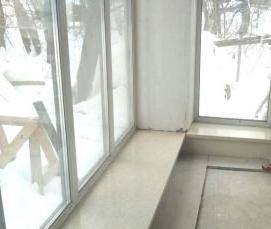 Подоконники белые из искусственного камня - модель 4