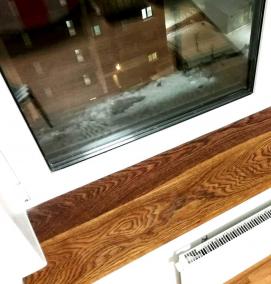 Подоконники из дуба - тип 1