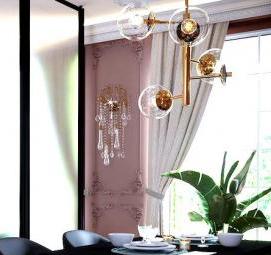 Подвесные межкомнатные перегородки - модель 1