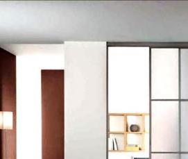 Подвесные раздвижные межкомнатные двери - тип 1