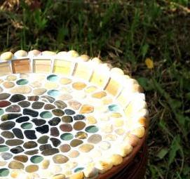 Поилка для птиц на даче - вариант 3