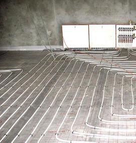 Полиэтиленовый теплый пол - модель 3
