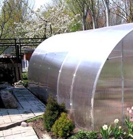 Поликарбонат 8 мм для теплицы - модель 1