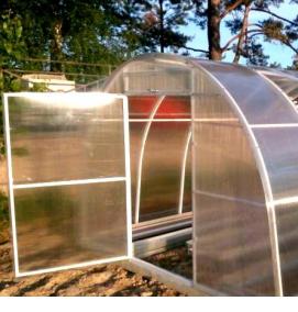 Поликарбонат 8 мм для теплицы - модель 3