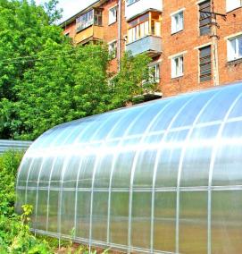 Поликарбонат 8 мм для теплицы - модель 2