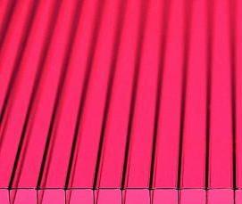 Поликарбонат сотовый толщиной 6 мм прозрачный - вариант 4