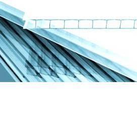 Поликарбонат сотовый толщиной 6 мм прозрачный - вариант 3