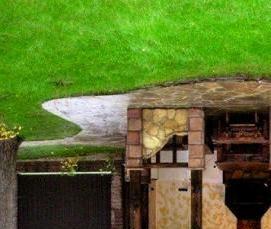 Полуоткрытые беседки для дачи - модель 4