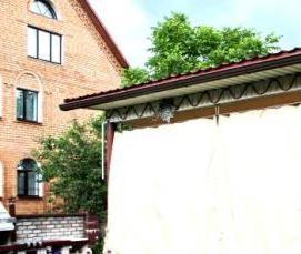 Пошив штор из ткани Оксфорд - вариант 2