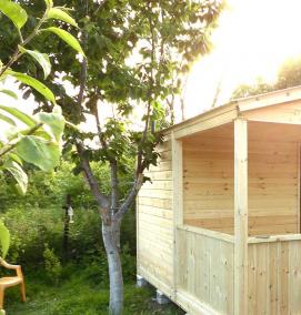 Построить хозблок на даче - тип 2