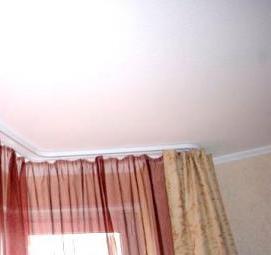 Потолочный карниз для эркерного окна - тип 2