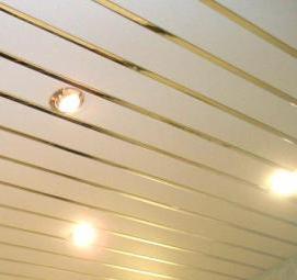 Потолок реечный алюминиевый Колпино