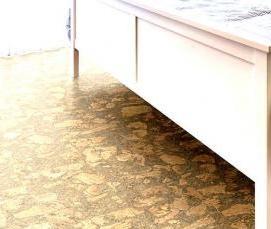 Пробковый теплый пол - вариант 1