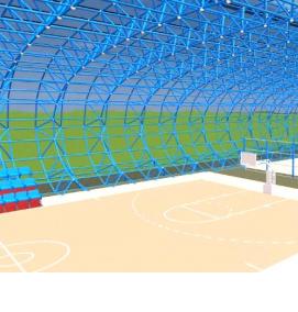 Проектирование физкультурно-спортивных сооружений - модель 1