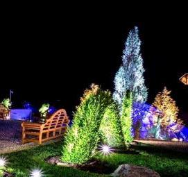 Проектирование ландшафтного освещения - тип 4