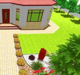 Проектирование ландшафтного освещения - тип 2