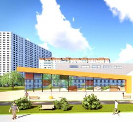 Проектирование общественных зданий - вариант 2