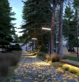 Проектирование территории - вариант 3