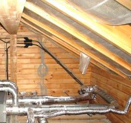 Проектирование вентиляции дома - тип 3