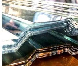 Профилированный поликарбонат прозрачный - тип 2