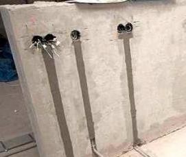 Прокладка кабеля по потолку - вариант 1