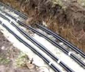 Прокладка кабеля по потолку - вариант 2