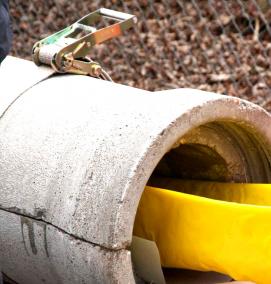 Прокладка наружных труб - тип 3