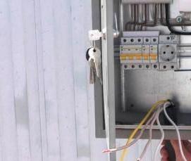 Прокладка вводного кабеля в дом - модель 4