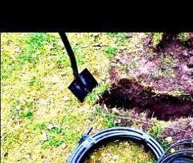 Прокладка вводного кабеля в дом - модель 3