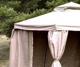 Простая недорогая беседка для дачи - модель 3